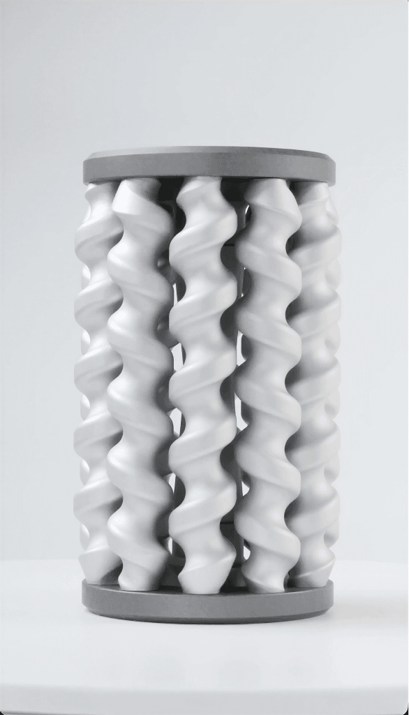 Spiral-Metallblock als austauschbarer Arbeitsaufsatz